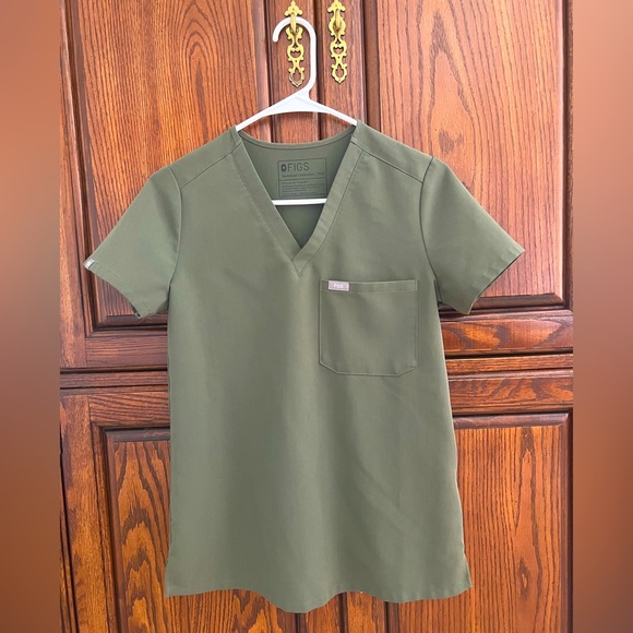 2 FIGS scrub sets CHARCOAL and MOSS XXS - Picture 10 of 15